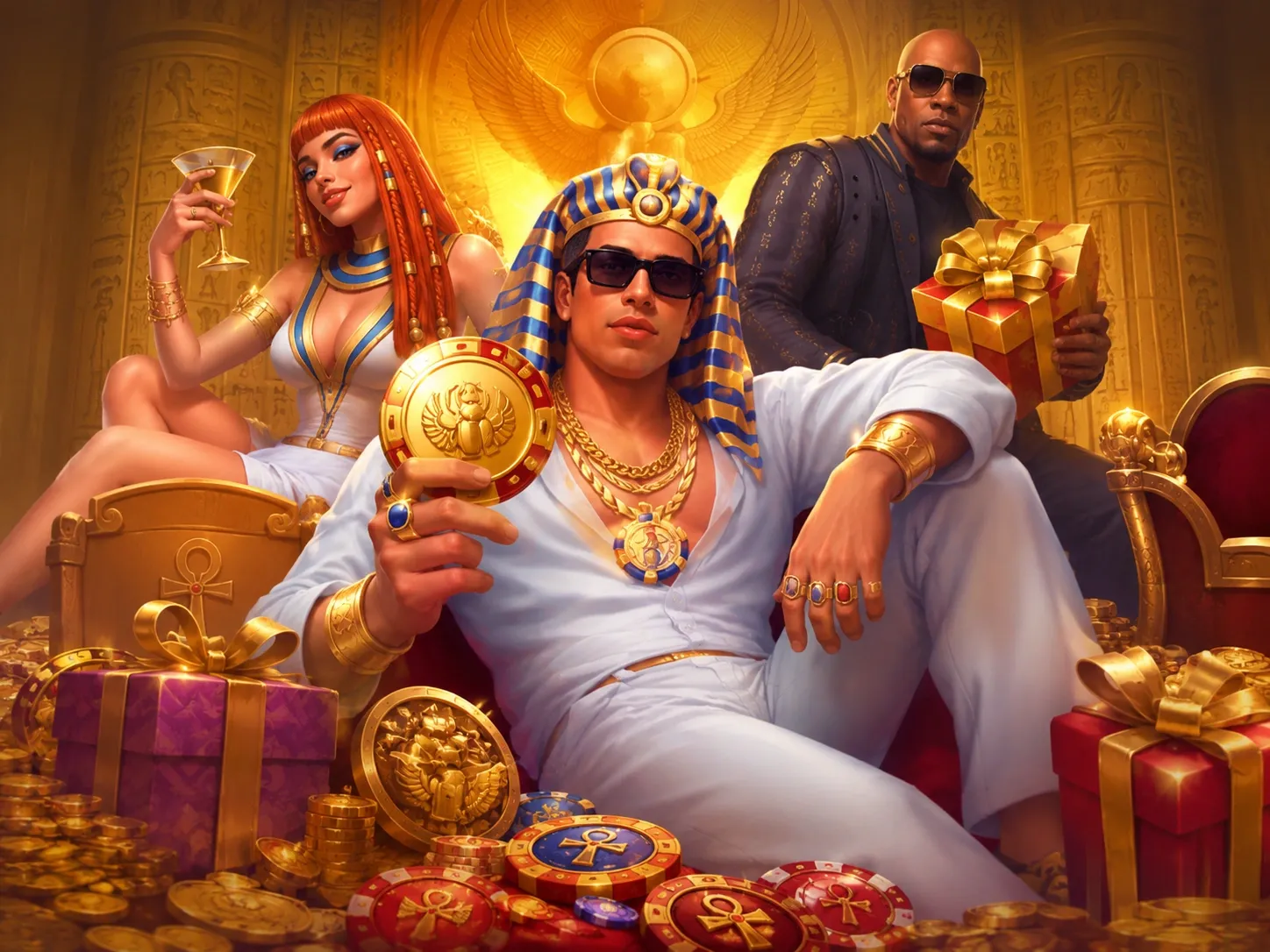 Pharaoh Rewards Treasure Casino Night